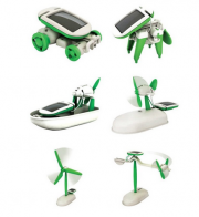 6-in1 Solarspielzeug zum Selbstbauen mit Gutscheincode nur 3,40 Euro inkl. Versand 