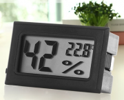 Digitales LCD Thermometer / Hygrometer mit Gutscheincode nur 0,43 Euro inkl. Versand
