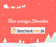 Nur noch heute originelle Geschenke bei Geschenkidee shoppen!