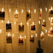 Tolle Foto-LED-Lichterkette in Warmwei&szlig; mit Gutscheincode nur 2,58 Euro inkl. Versand