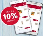 4 x 10 % Rabatt mit der Rossmann App bis zum 31.01.2018 !