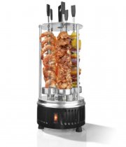 GOURMETmaxx Spie&szlig;grill 900W Edelstahl D&ouml;ner Fleisch Gem&uuml;se Fisch 27,99 &euro; statt 34,90 &euro;