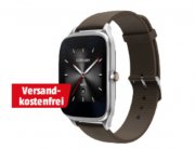 ASUS ZenWatch 2 Smart Watch Silikon, 115 mm, Silber/Braun f&uuml;r 69 Euro laut PVG 100 Euro 