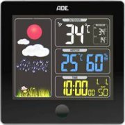 ADE Funk-Wetterstation WS 1603 Vorhersage f&uuml;r 12 bis 24 Stunden f&uuml;r 17,99&euro; statt 23,27&euro;