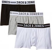 JACK & JONES Herren Boxershorts, 3er Pack