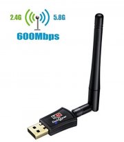 Wifi Adapter Dootoper Wlan Stick 600 Mbit/s, Dual Band (5GHz nur 10,55 &euro;&nbsp;statt 14,99 &euro;