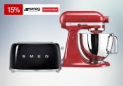 Feiertagsangebote bei Galeria Kaufhof -15% auf Kitchen Aid und Smeg 