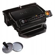 Tefal GC 7128.50M Optigrill+ Kontaktgrill inkl. Burgerpresse u 99 &euro; statt 143 &euro;