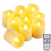 ORIA Flammenlose Kerzen mit Timer bei@amazon - 10,39&euro;