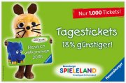 Verg&uuml;nstigte Tagestickets f&uuml;r das Ravensburger Spieleland sichern!
