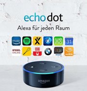  Amazon Echo Dot (2. Generation), Schwarz nur noch 29,99 &euro;&nbsp;statt 34,99 &euro; 