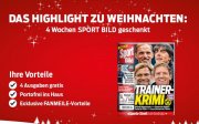Sport Bild 4 Ausgaben gratis & selbst endend 
