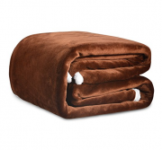 Pl&uuml;schige Kuscheldecke aus Sherpawolle & Flanell von Sable mit Gutscheincode nur 17,49 Euro