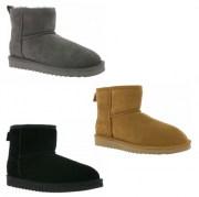 Echtlederboots mit Lammfell von BLACK nur 42,99 Euro inkl. Versand bei Outlet46