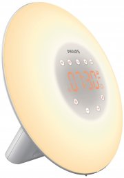 Philips HF3506/05 Wake-up Light LED, Aufwachen mit Licht, 2 nat&uuml;rlichen Weckt&ouml;ne