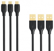 Micro USB Ladekabel von AUKEY im 3er Set mit Gutscheincode nur 6,49 Euro inkl. Versand