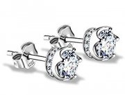 J.V&eacute;nus Damen Ohrstecker Ohrringe Set Basic 925 Sterling Silber bei@amazon - 9,97&euro;