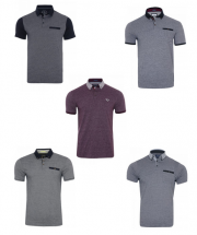 Schicke Polo-Shirts f&uuml;r Herren von Denim & Flower nur je 9,99 Euro bei Outlet46