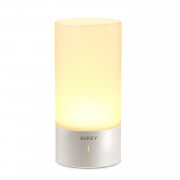 AUKEY Nachttischlampe, Dimmbar Atmosph&auml;re Tischlampe mit Ber&uuml;hrungssensor