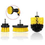 2"+ 3.5"+ 4" Reinigungsb&uuml;rstenaufsatz-Set f&uuml;r Akku-Bohrmaschinen f&uuml;r 6,89&euro; inkl. Versand