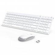 2.4G Slim Tastatur, iClever Wireless Slim Design Tastatur QWERTZ bei Amazon f&uuml;r 25,49&euro; 
