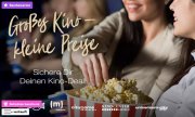 2, 5 oder 10 Kinogutscheine mit Film-/&Uuml;berl&auml;ngenzuschlag in teilnehmenden KINOPOLIS Kinos