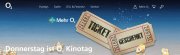 2 f&uuml;r 1 CinemaxX oder UCI Tickets Donnerstag @O2/EPlus Kunden