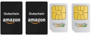 2 klarmobil Spartarife ohne Grundgeb&uuml;hr. f&uuml;r 3,90&euro; + 30&euro; Amazon Gutschein viele andere Pr&auml;mien