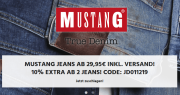 2 Mustang Jeans kaufen, 10% Extra-Rabatt erhalten im Jeans Direct Shop