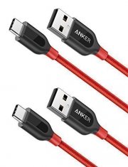 [2-Pack] Anker PowerLine+ USB C Kabel auf A 2.0 USB Kabel, 0.9m