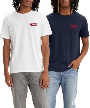 2-Pack Levi's Herren Crewneck Graphic Tee T-Shirts