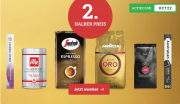 2. Packung Kaffee zum halben Preis bei Kaffeevorteil!