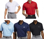 2 St&uuml;ck adidas Performance Primegreen Herren Polo-Shirt in Pique-Qualit&auml;t in 5 Farben