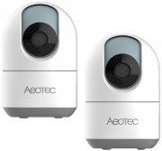 2 St&uuml;ck AEOTEC WLAN IP Full HD &Uuml;berwachungskameras mit Nachtsicht und Bewegungsverfolgung