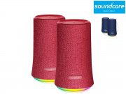 2 St&uuml;ck Anker Soundcore Flare Bluetooth-Lautsprecher in Rot oder Blau