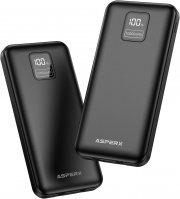 2 St&uuml;ck AsperX 10000mAh Slim Powerbank
