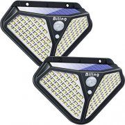 2 St&uuml;ck Biling Outdoor Solarleuchten mit Bewegungsmelder 
