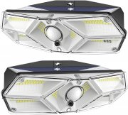 2 St&uuml;ck CALIONLTD Superhelle Au&szlig;en Solarleuchten mit Bewegungsmelder