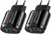 2 St&uuml;ck Crteefrech 3-Port USB Ladeger&auml;te