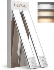 2 St&uuml;ck EZVALO 20cm 62 LEDs Unterbauleuchten mit Bewegungsmelder