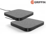 2 St&uuml;ck Griffin PowerBlock Wireless-Charging Pad15W Schnellladeger&auml;te