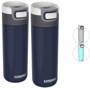 2 St&uuml;ck Kambukka 500ml Thermobecher to go aus Edelstahl
