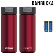 2 St&uuml;ck Kambukka Olympus Thermobecher 500 ml in blau oder rot