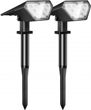 2 St&uuml;ck Kefflum 12er LED Solarstrahler