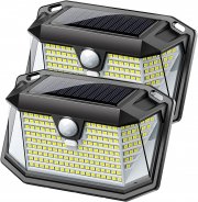2 St&uuml;ck Koicaxy LED Solarlampen mit Bewegungsmelder und 3 Licht-Modi