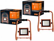 2 St&uuml;ck Ledvance LED Arbeitsleuchte mit Akku und Standfu&szlig; 10 W