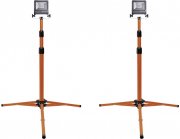 2 St&uuml;ck LEDVANCE LED Worklight Baustrahler mit Tripod-St&auml;nder