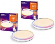 2 St&uuml;ck Ledvance Smart+ Wifi Orbis Zest 50 cm Deckenleuchten mit App- und Sprachsteuerung