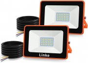 2 St&uuml;ck &lrm;Linke 25W 2100LM 6500K LED Au&szlig;enstrahler