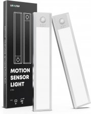 2 St&uuml;ck LROLTEF aufladbare 30 cm LED Unterbauleuchten mit Bewegungsmelder